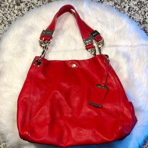 Jimmy Choo Inspired Leather Hobo